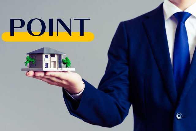 Purchase points for non-rebuildable properties